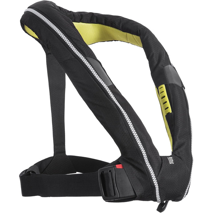 Рятувальний жилет Spinlock Deckvest LITE чорний, легкий, ультракомпактний, зручний дизайн, страховий пояс