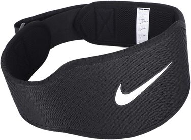 Тренувальний пояс Nike Strength 3,0 м, чорний/білий, для фітнесу
