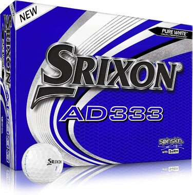 Гольф-м'ячі Srixon AD333 для чоловіків, 12 шт, преміум