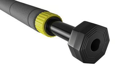 Турнік розсувний Hop-Sport HS-M050DP сіро-жовтий