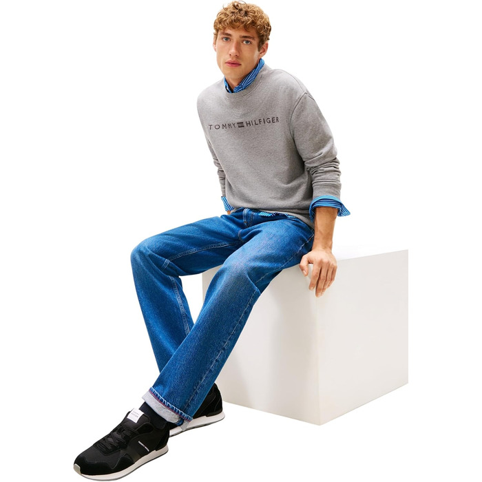 Кросівки Tommy Hilfiger Runner Icon Mix FM0FM05679 чорні, 43 EU