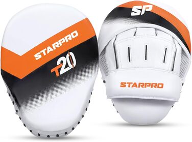 Лапи Starpro для боксу та кікбоксингу, універсальний розмір, помаранчеві, для реалістичного та ефективного тренування, боксерські пади для єдиноборств