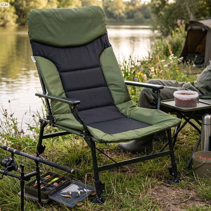 Крісло Gold Fisher Pro, зелене