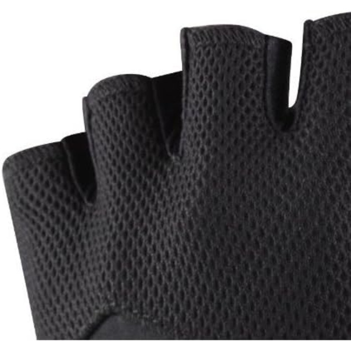 Велосипедні рукавички без пальців для чоловіків, чорні, з гелевими вставками