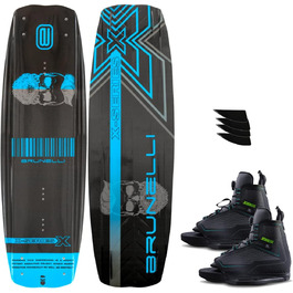 Комплект для вейкбордингу BRUNELLI Carbon 138 см з кріпленнями Jobe Maze