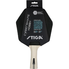 Стіга Cybershape Hobby - ракетка для настільного тенісу, легка у використанні, для початківців та гравців клубного рівня