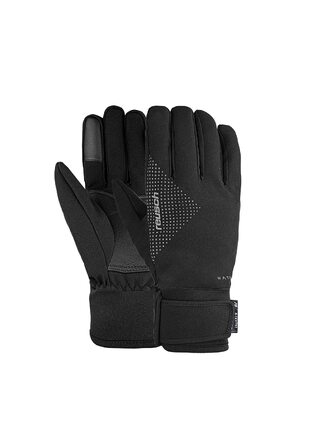Водонепроникні спортивні рукавички Reusch Outdoor Sports R-TEX XT Touch-TEC для чоловіків та жінок, чорні/сріблясті, розмір L