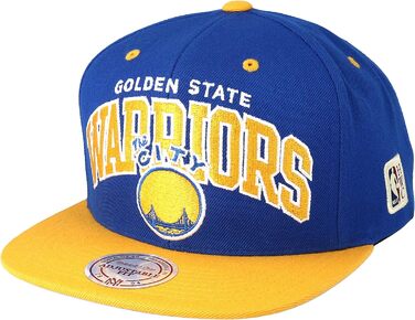 Кепка Mitchell & Ness Team Arch Snapback NBA Golden State Warriors (однак розмір)