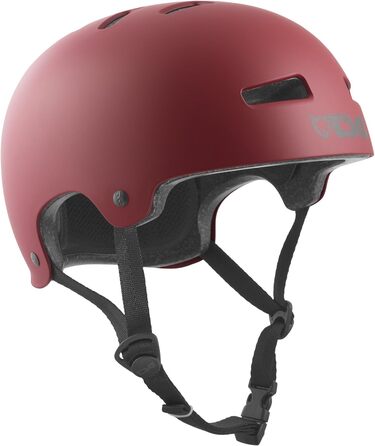 Шолом TSG Evolution BMX/Dirt, сатиновий, колір оксблад, розмір L-XL