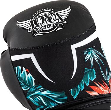 Жіночі боксерські рукавички Joya Leopard із якісної екошкіри для кікбоксингу, муай-тай, спарингу