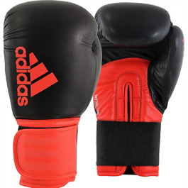 Боксерські рукавички adidas Hybrid 100, тренувальні, шкіра, чорні