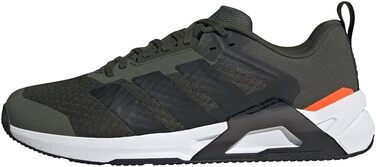 Кросівки Adidas Dropset Control Trainer для чоловіків (46 2/3 EU, Night Cargo Core Black Impact Orange)
