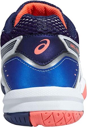 Жіночі волейбольні кросівки Asics Gel-Task, 42.5 EU, білий, білий, блакитний, корал