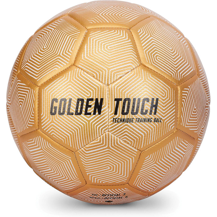 М'яч для футболу SKLZ Golden Touch, розмір 3, з обтяженням