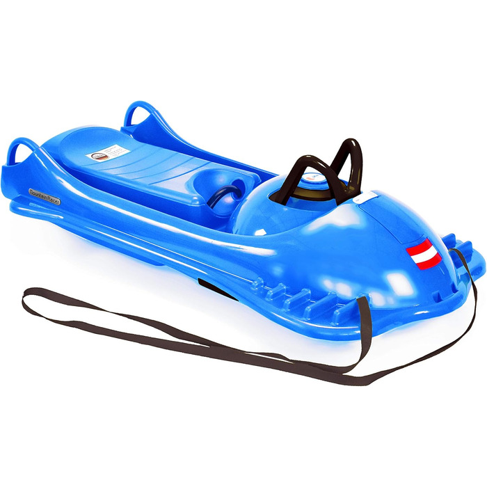 Унісекс санки KHW Mountain Racer для підлітків, 106x53x30 см, льодовий синій