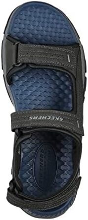 Чоловічі сандалії Skechers Tresmen-Garo - водонепроникні, з відкритим носком (50.5 EU, синтетична шкіра)