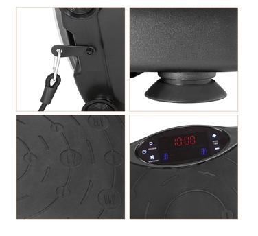 Віброплатформа Vibro Slim, 200 Вт, 5 програм, макс. навантаження 100 кг