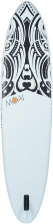 MOAI 9'5'' Надувна SUP дошка для веслування стоячи, преміум-комплект: весло з фіброволокна, сумка, насос, плавник