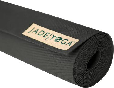 Йога-мат Jade Yoga Voyager 1,6 мм чорний, складаний, для подорожей