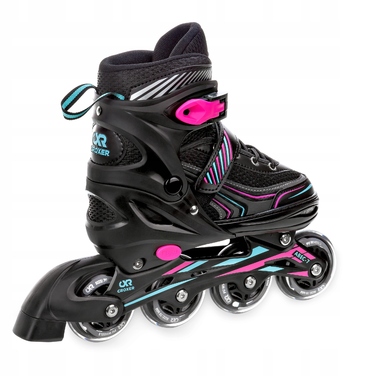 Ролики-ковзани 2в1 Croxer Optima (регульовані), Mint/Pink, 39-42