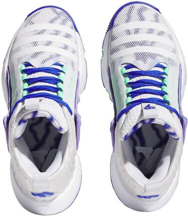 Кросівки баскетбольні adidas Trae Unlimited (34 EU, сірий, білий, синій)