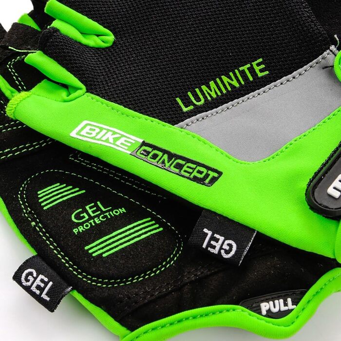 Рукавички для гірського велосипеда Meteor Radhandschuhe Gel GX31 Green - чоловічі, жіночі, дитячі, для даунхілу та хайкінгу