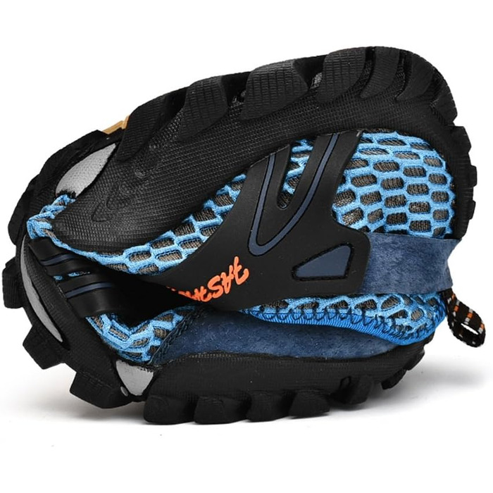 Чоловічі спортивні сандалії FLARUT для туризму та хайкінгу, літні, дихаючі, водонепроникні, блакитні (41 EU)