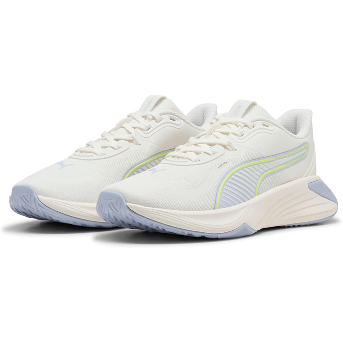 Жіночі кросівки PUMA Pwr Hybrid Tr WNS для крос-тренінгу, 40.5 EU, білий, жовтий, для холодної погоди