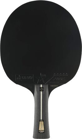 Професійна ракетка для настільного тенісу STIGA Pro Carbon, універсальна, для дорослих, червоно-чорна, комплект з двома ракетками