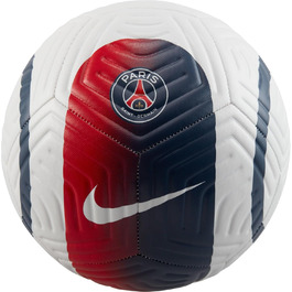 Футбольний м'яч Nike PSG Academy розмір 5 білий/темно-синій
