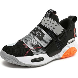 Дитячі спортивні кросівки для хлопчиків та дівчаток. Зручні, дихаючі, легкі, з неслизькою підошвою. Ідеальні для занять спортом, баскетболу, ходьби. Розмір 35 EU, сірий колір.