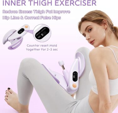 Тренування тазового дна для жінок: пристрій для зміцнення м'язів, 360° обертання, 7-16 кг, обладнання для фітнесу вдома