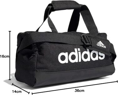 Сумка для футболу Adidas Essentials Logo XS, чорна-біла, унісекс