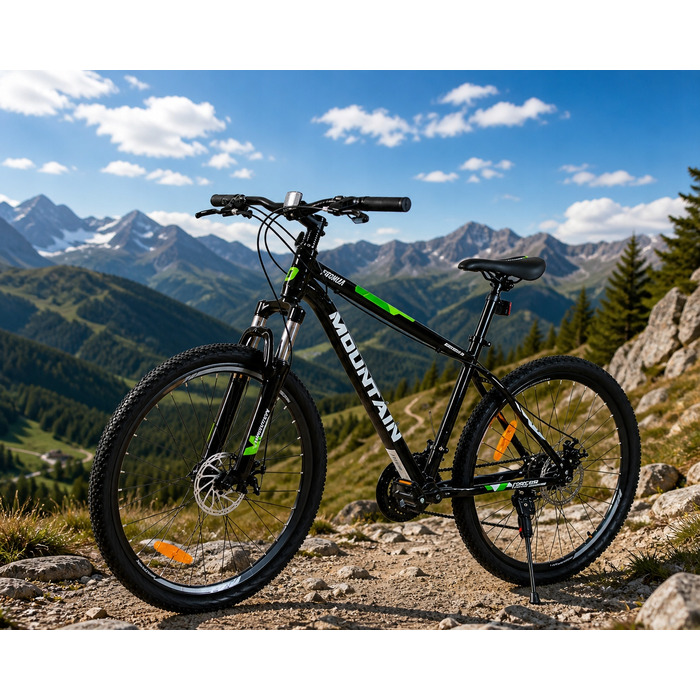 Гірський велосипед MTB, колеса 27,5