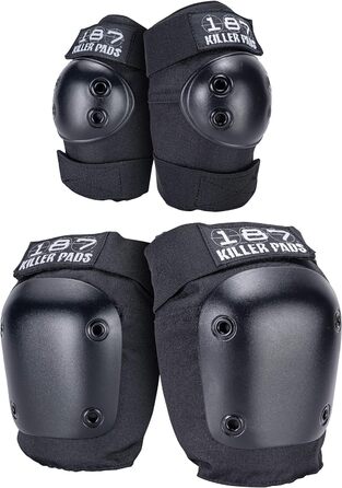 Комплект захисної екіпіровки Killer Pads S/M, чорний