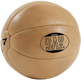 Медичний м'яч BAY зі шкіри, 7 кг