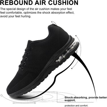 Кросівки для бігу Hitmars: чоловічі та жіночі, спортивні, тенісні, фітнес, бігові, легкі, чорні, білі, розміри EU 36-48