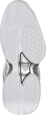 Жіноче тенісне взуття K-Swiss Receiver VT, 39 EU, білий, Vapor Blue, срібло