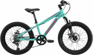 Дитячий гірський велосипед BIKESTAR 20 дюймів, 7 швидкостей Shimano, дискові гальма, для дітей від 6 років