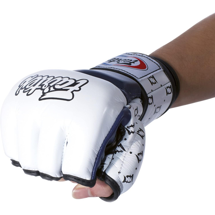 Боксерські рукавички Fairtex FGV17 для спарингу та греплінгу MMA, шкіряні