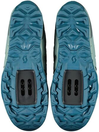 Велосипедні черевики Scott 288830 унісекс (37 EU, зелено-блакитні)