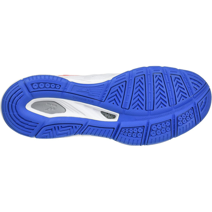 Волейбольне взуття Mizuno Wave Supersonic 2 для чоловіків, 42 EU, білий, Irred French Blue