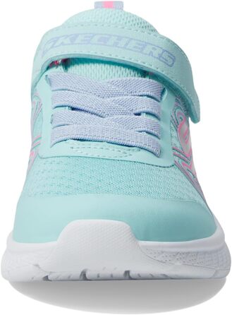 Кросівки Skechers Microspec Bold Delight для дівчаток (31 EU, Аква Роза)