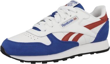 Кросівки Reebok Classic Leather для хлопчиків (36 EU, Vector Blue Ftwr White Vector Red)