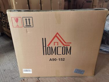 Велотренажер HOMCOM для дому, фітнес, 85x46x114 см