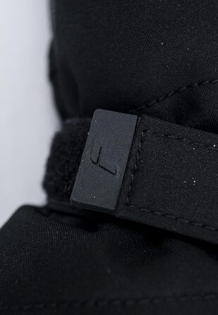 Жіночі лижні рукавички Reusch Nadia R-Tex Xt, пухова ізоляція, водонепроникна мембрана, дуже теплі, трипалі, чорні, розмір 8.5
