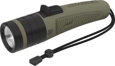 Ліхтар підводний CRESSI Hunt Torch 1600 Камуфляж – LED, 1600 люмен, IPX8 (до 100м), для полювання та дайвінгу