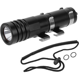 Ліхтар для дайвінгу Alomejor, водонепроникний LED ліхтар-лампа для підводного спорту, кемпінгу