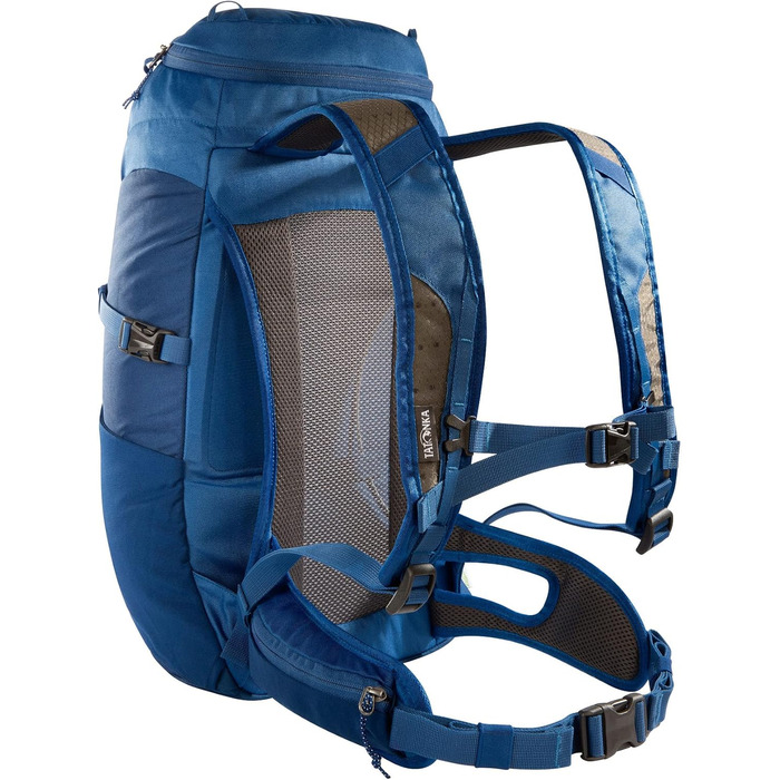 Рюкзак для туризму Tatonka Hike Pack 22 л з вентиляцією спини та дощовиком, легкий і зручний, синій