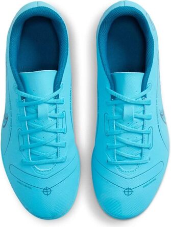 Дитячі футбольні бутси Nike Vapor 14 Club (38 EU, Синій/Помаранчевий)